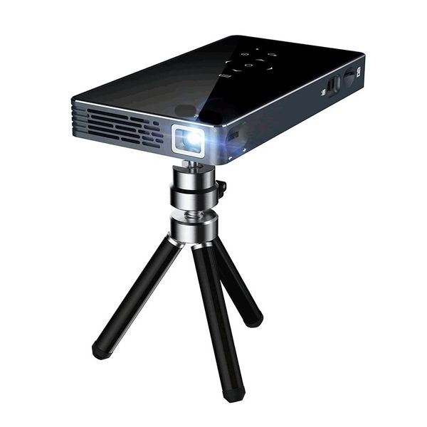 Portable Smart Mini Projector with Mirror Cast to play from phone