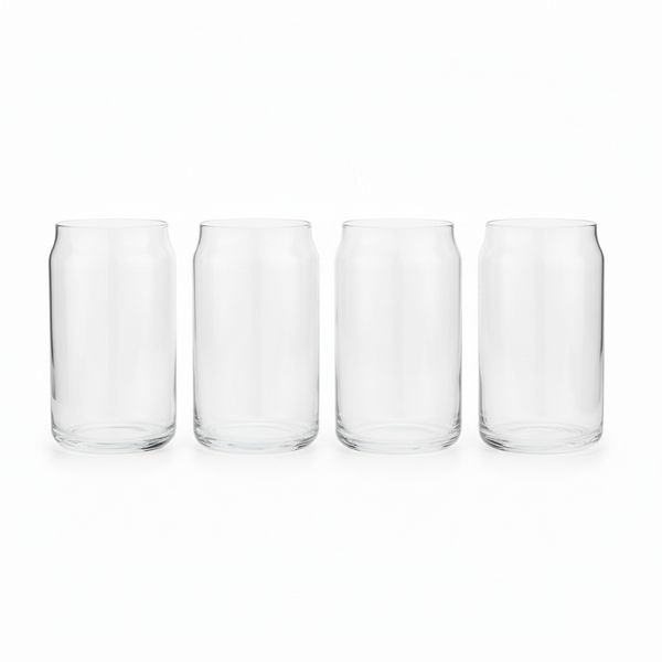 Cola Drinking Glass Cup 750ml - Set of 4