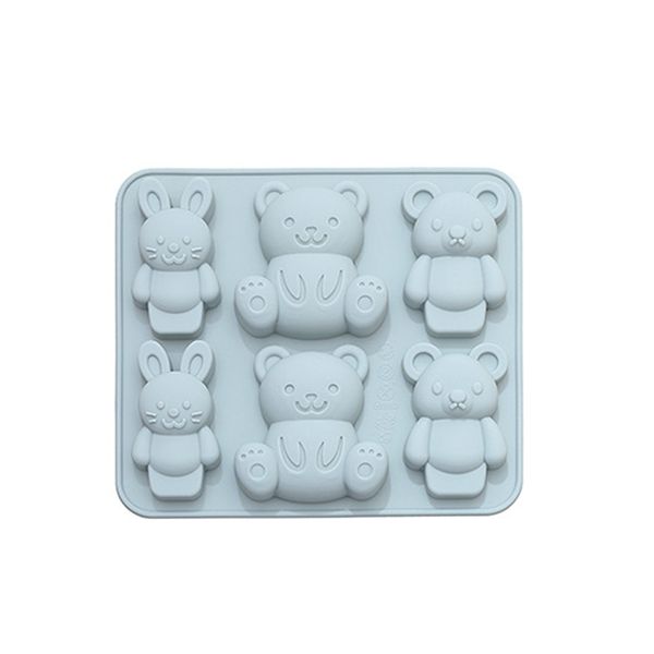Silicone Bear and Bunny Mold