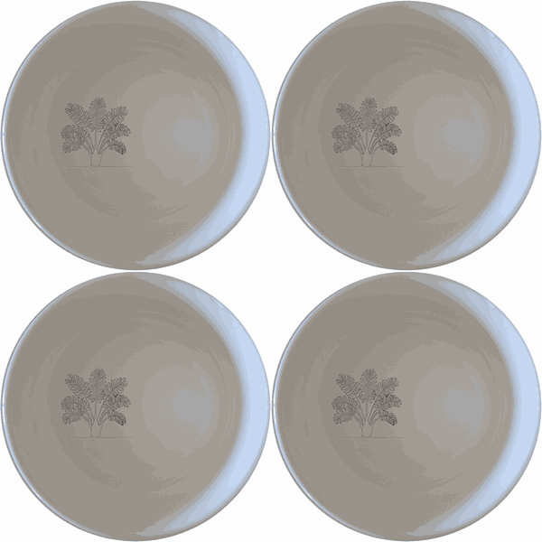 Maximalism Cycads Bowl Set of 4 - Range 1