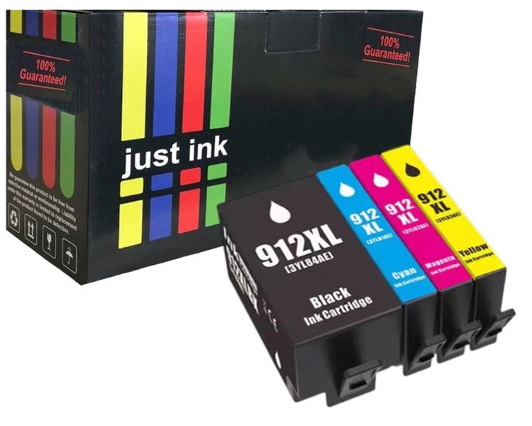 Compatible HP 912 XL / 3YL81AE / 3YL82AE / 3YL83AE / 3YP34AE Ink Multipack