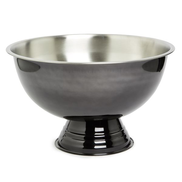 George &amp; Mason - Bowl On Foot Stainless Steel
