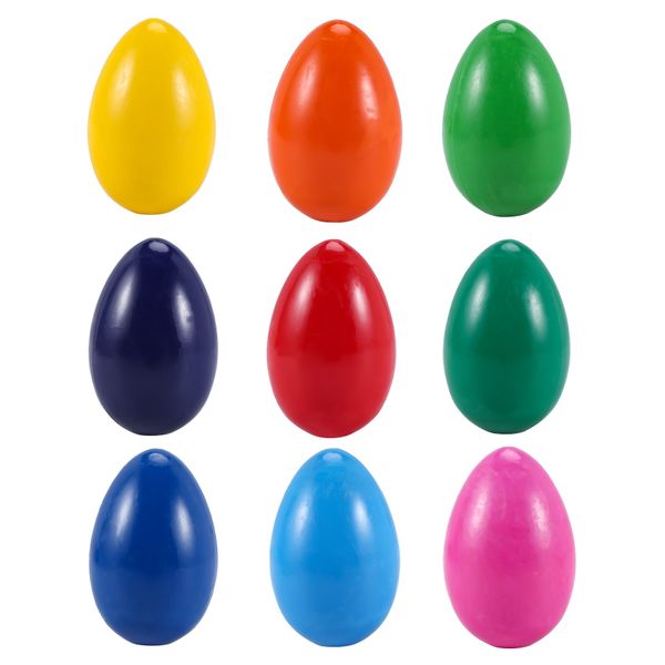 Crayons for Toddlers, Palm Grip Crayons for Kids,9 Colors Crayons Egg