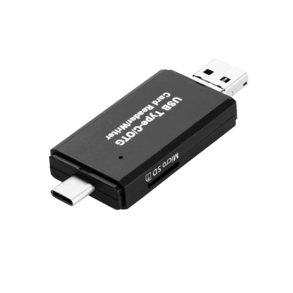 x3 interface USB Card Reader and Adapter