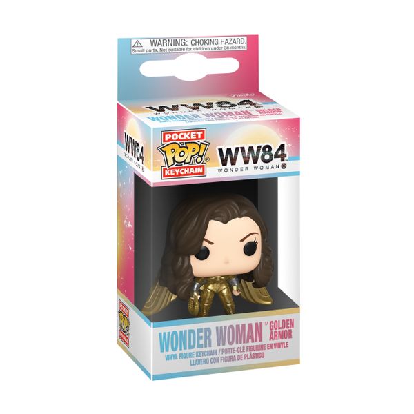 Funko Pocket Pop Keychain - WW4-Wonder Woman Golden Armor