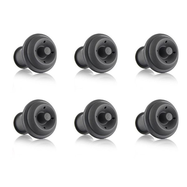 Maisonware Reusable Wine Bottle Vacuum Saver Stoppers - Set of 6