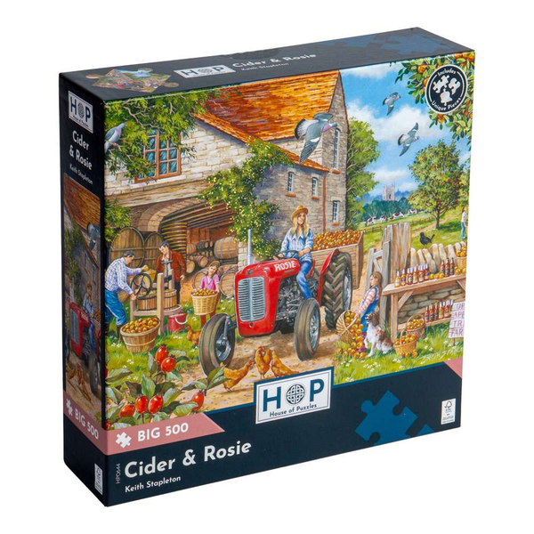 House of Puzzles - Cider &amp; Rosie - XL Pieces - 500 Piece Jigsaw Puzzle