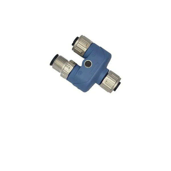 XY-906-UTP-101-ECN: M12 5-Pole DeviceNet "Y" Distribution Adapter