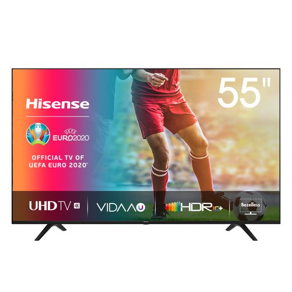 Hisense- 55" UHD Smart TV with HDR and Digital Tuner