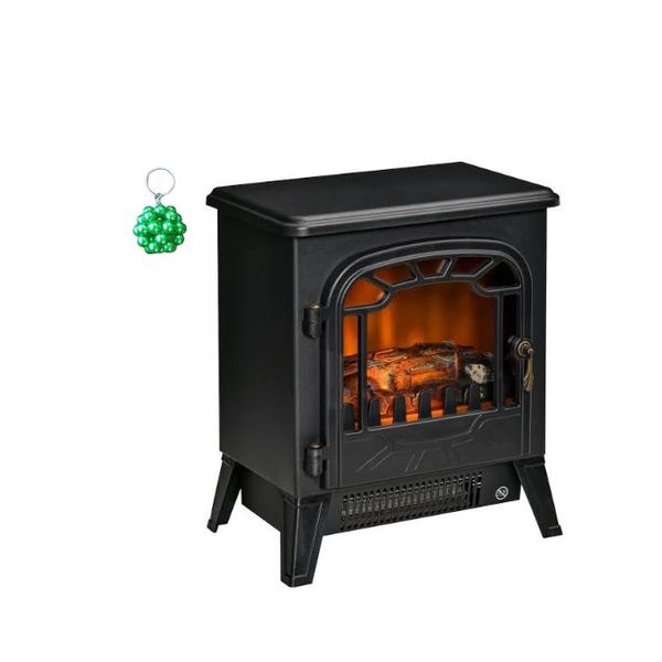 Electric Fireplace Heater And A Keyholder
