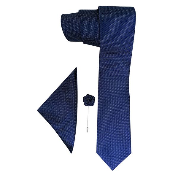 Moreno Tie Set 1520 - Idealsman - Blue