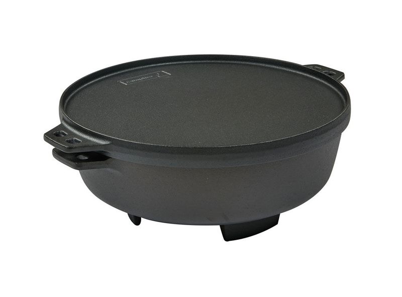 Campfire Cast Iron Camp Oven 5-In-1