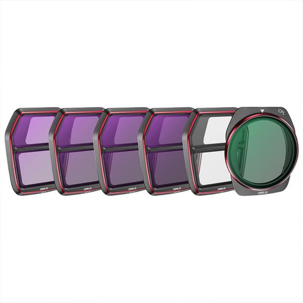 6Pcs Filter Set Compatible with DJI Air 3S Drones Gimbal Filter