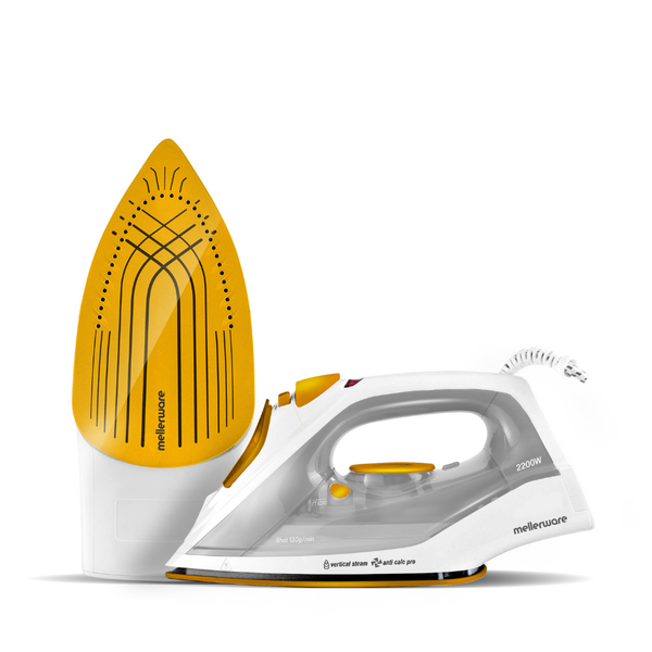 Mellerware Iron Steam / Dry / Spray Titanium Gold 250ml 2200W "Phoenix