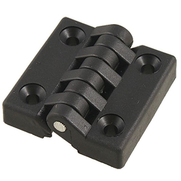 Hinge for barrier, ball bearing, plastic, robust, 40 x mm