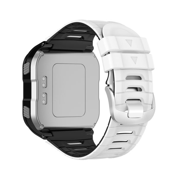 Silicone Band Strap for Garmin forerunner 920XT White Black