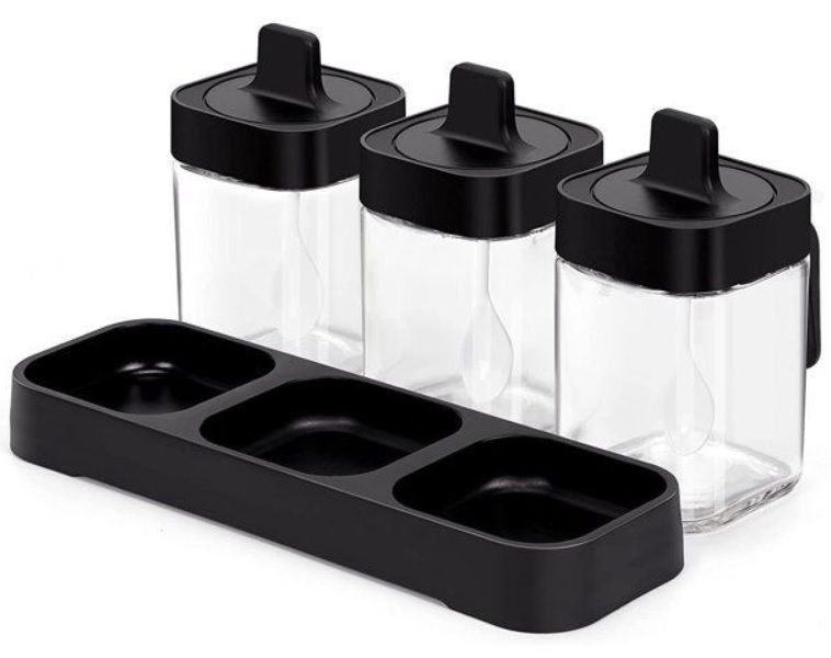 3 Spice Jar Set