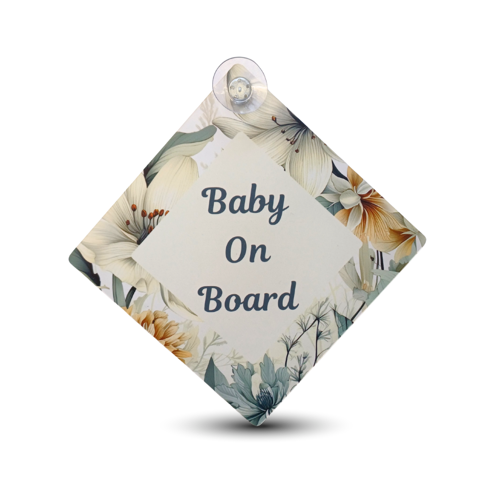 Baby On Board Sign