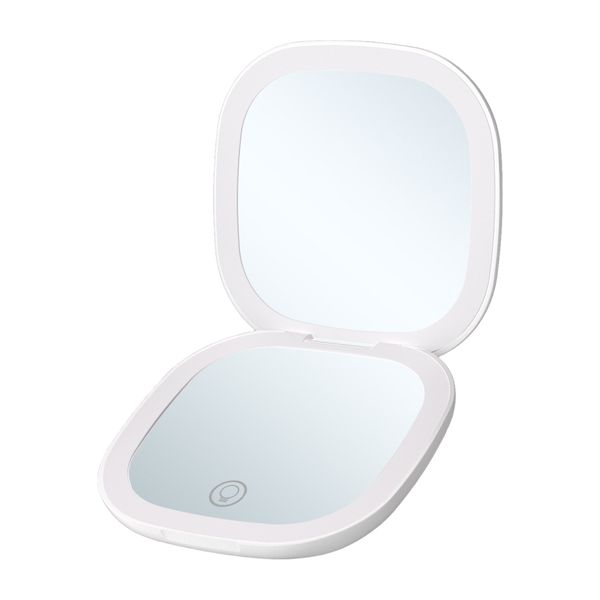 LED Makeup Mirror Cosmetic Vanity Mirror 5X Magnification 3 Color Lights
