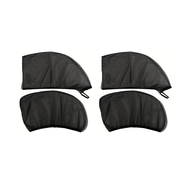 4-Pack Breathable Car Window Shades Mesh