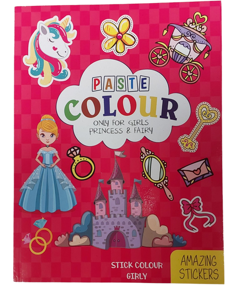 Colour Only For Girls Princess &amp; Fairy Colouring Book