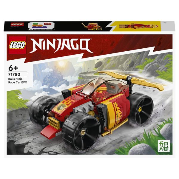 LEGO® NINJAGO® Kai’s Ninja Race Car EVO 71780 Building Toy Cars (94 Pieces)