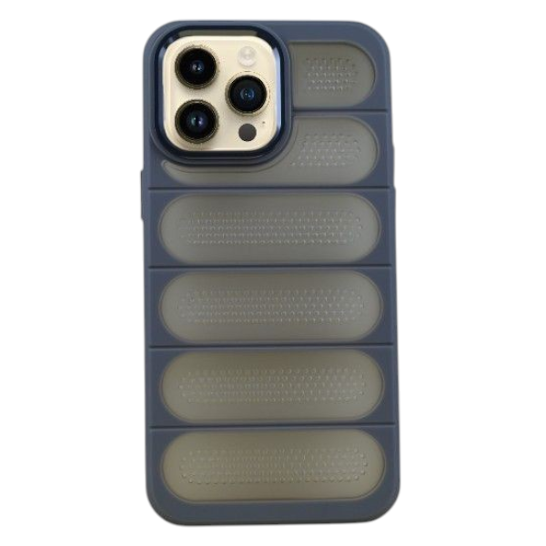 Bubble Shield Phone Case Compatible With Phone 14 Pro Max - Grey