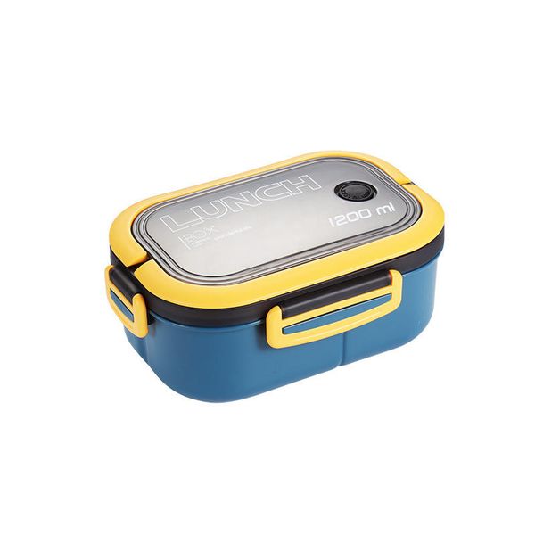 Lunchbox with a Spoon and Fork
