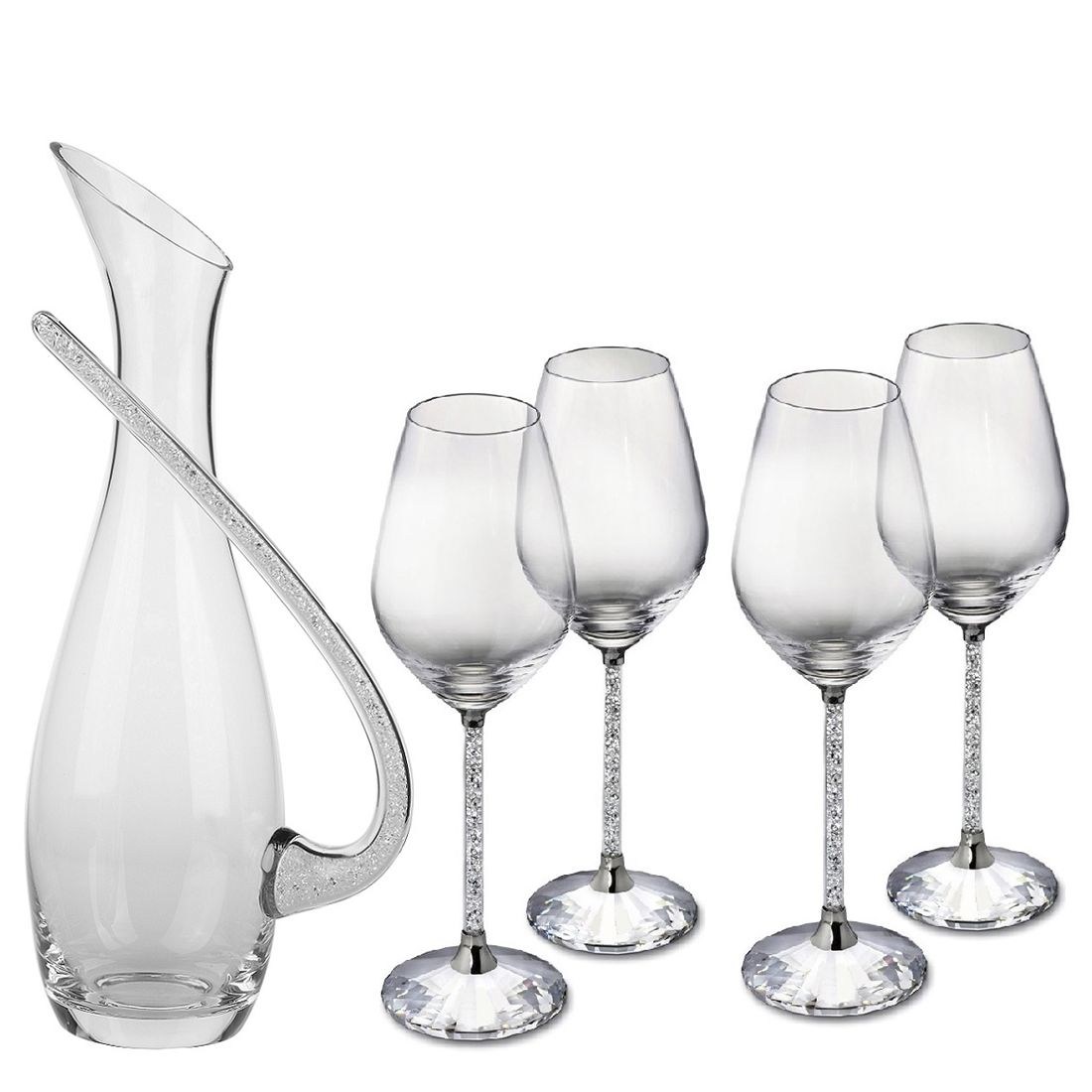 WATERFORD CRYSTAL WINE DECANTER Diamond Cut Pattern - Jul 21, 2013