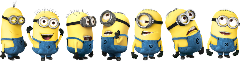 Minions Car Window Decorative Sticker 3D Peeking Character Stickers