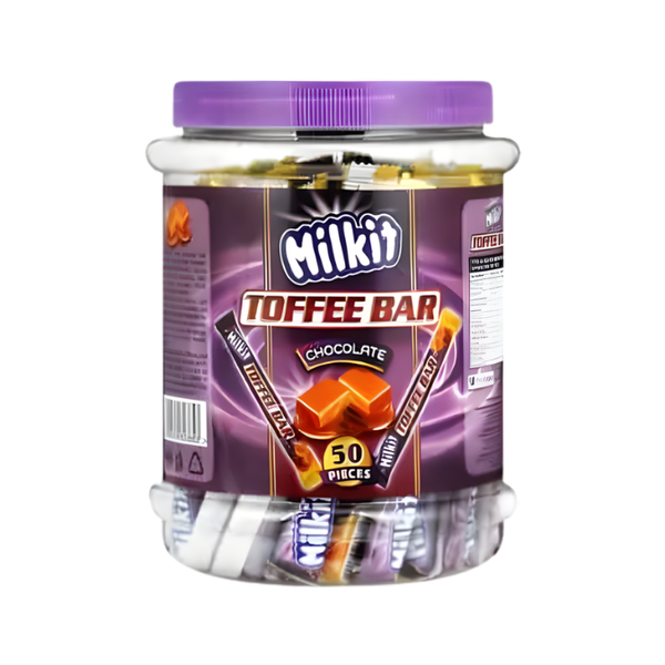 Milkit Toffee Bar - Chocolate Flavour (50 Pieces)