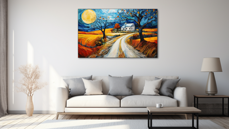 Canvas Wall Art - Country Roads Showcase - HD0340