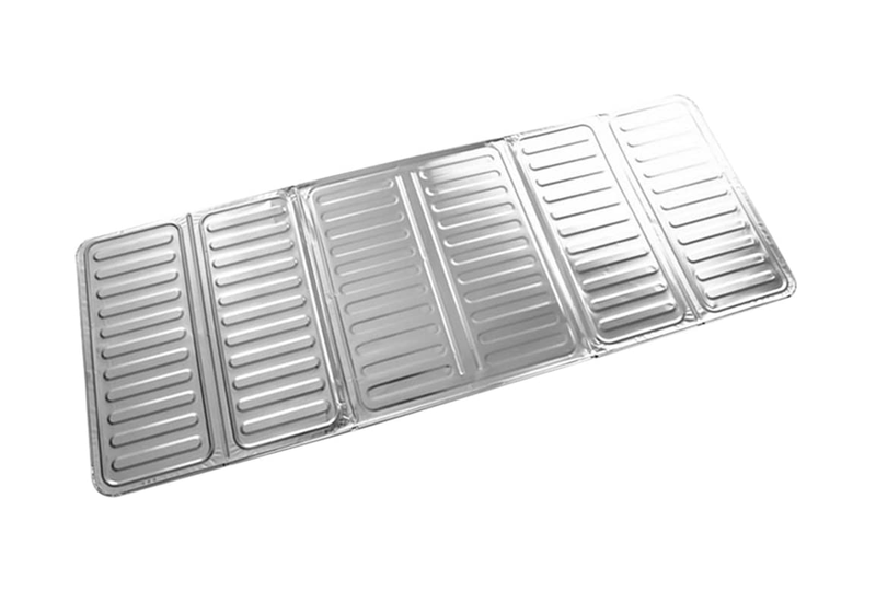 Aluminum Foil Kitchen Cooking Frying Pan Oil Splash Guard Shield