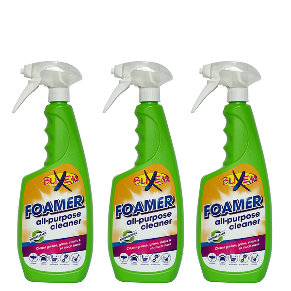 Blixem Foamer All Purpose Cleaner &amp; Degreaser 750 ml - 3 pack