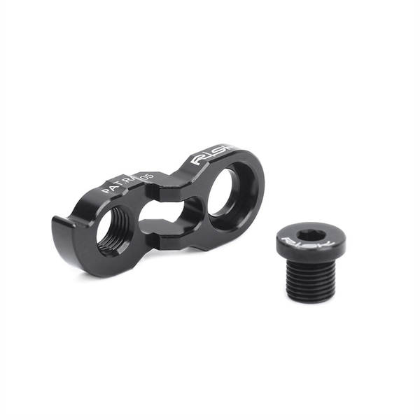 RISK Rear Derailleur Extender Bicycle Frame Gear Link Extension Black