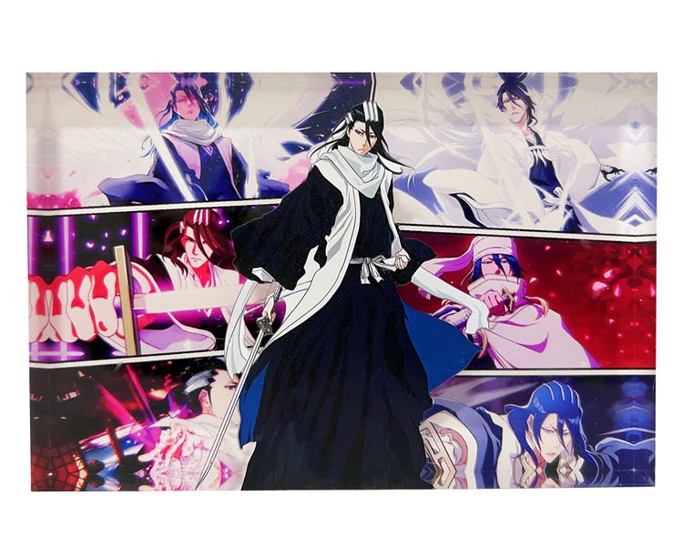 3D Anime Acrylic Block - Byakuya Kuchiki