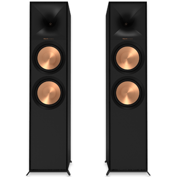 Klipsch R-800F Floorstanding Speakers - pair - Black