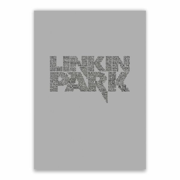 Linkin Park Music In Name Poster - A1