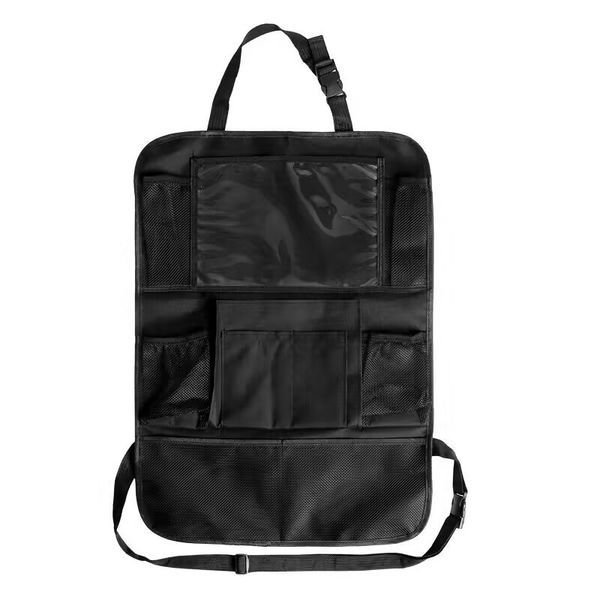 Backseat Car Organizer, Back Seat Protector with Touch Screen Tablet Holder