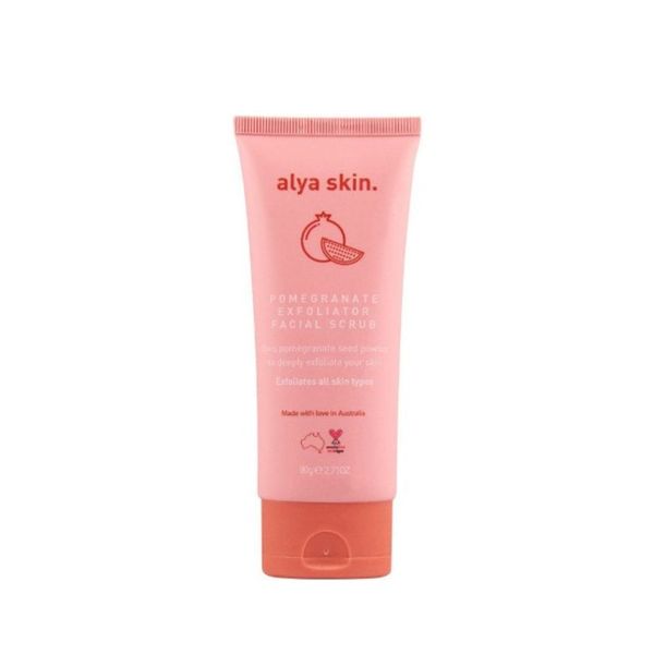 Alya Skin Pomegranate Facial Exfoliator Scrub