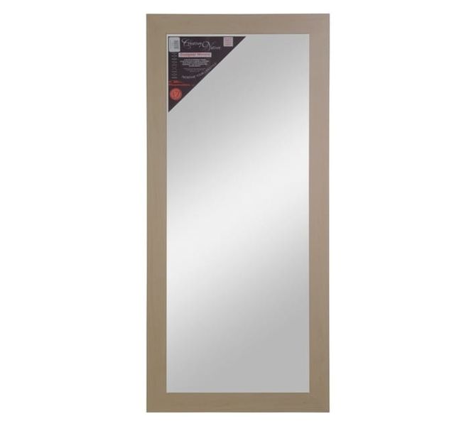 Full length Dress Mirror Oak - 25 x 480 x 1080mm