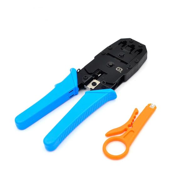 CTDW 3 in 1 Modular Crimp Tool WJ-315- Black &amp; Blue