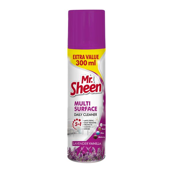 Mr Sheen Multi-Surface Furniture Cleaner Lavender Vanilla - 3 Pack
