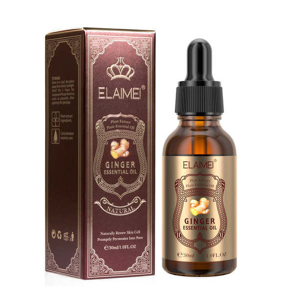 Ginger Essential Oil -Body massage Oil - Renew skin Cell-Massage Oil