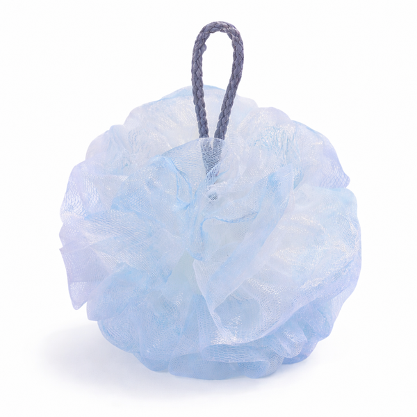 Soft Mesh Bath Sponge Body Scrubber with Hanging Loop
