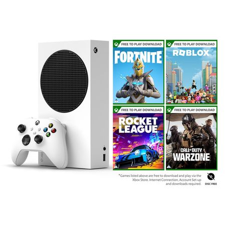  Xbox Series S – Starter Bundle - Includes hundreds of games  with Game Pass Ultimate 3 Month Membership - 512GB SSD All-Digital Gaming  Console : Everything Else