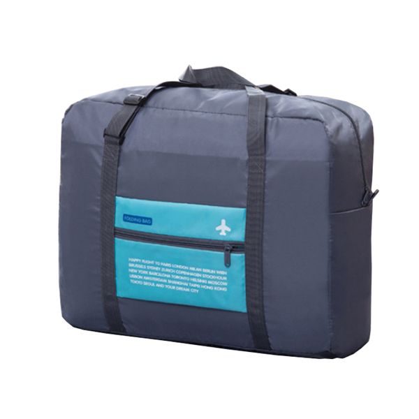 Portable 32L Large Capacity Foldable Lightweight Travel Duffel Bag - Green