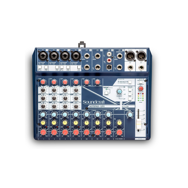 Soundcraft 5085985EU Analog Mixing Console with USB I/O and Lexicon Effects