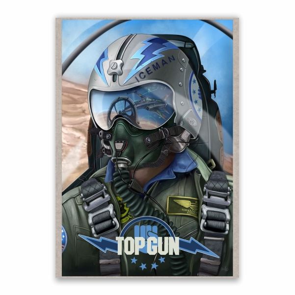 Top Gun Blue Poster A1 Shop Today. Get it Tomorrow!