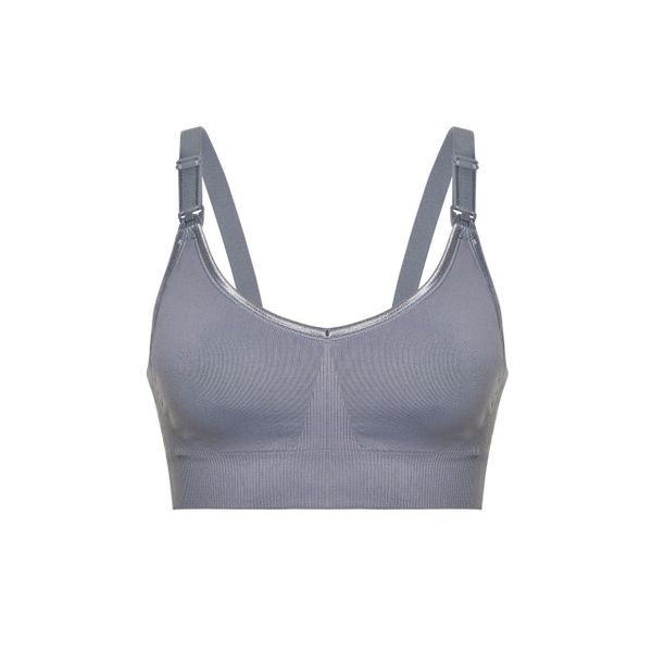 Womens Comfort Maternity and Nursing Bra- Grey